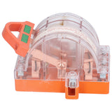 3 Pole Knife Switch Anti Electrical Shock Good Contact 63A AC380V Safety Knife Switch with LED Indicator for Generator - Close-Up Angle