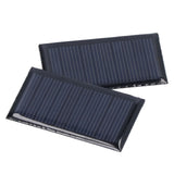 10pcs Small Solar Cell Weather Resistant DIY Solar Panel Module for Science Projects Toy Light 0.15W 5V - Extra Image