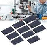 10pcs Small Solar Cell Weather Resistant DIY Solar Panel Module for Science Projects Toy Light 0.15W 5V