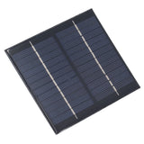 Solar Panel Waterproof 1.5W 12V DIY Solar Panel for Solar Toys/Lights/Displays Scientific Projects - Side View