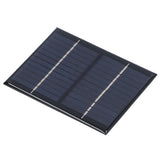 Solar Panel Waterproof 1.5W 12V DIY Solar Panel for Solar Toys/Lights/Displays Scientific Projects - Low Angle