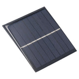 1W 4V Solar Panels High Efficiency Polysilicon Rechargeable 1.2V 2 AA Recharge Battery for Home Lighting Battery Charge - Rear View