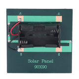 1W 4V Solar Panels High Efficiency Polysilicon Rechargeable 1.2V 2 AA Recharge Battery for Home Lighting Battery Charge