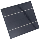 Solar Panel Waterproof 6W 12V DIY Solar Panel for Solar Toys/Lights/Displays Scientific Projects - Top-Down View