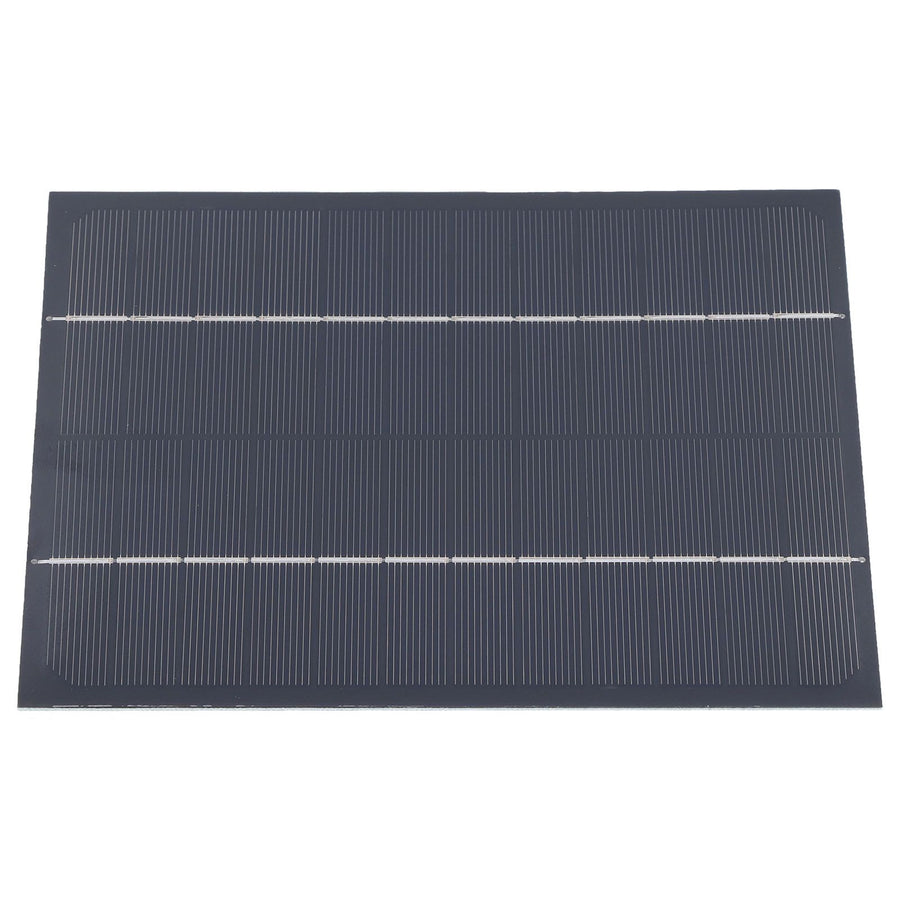 Solar Panel Waterproof 6W 12V DIY Solar Panel for Solar Toys/Lights/Displays Scientific Projects