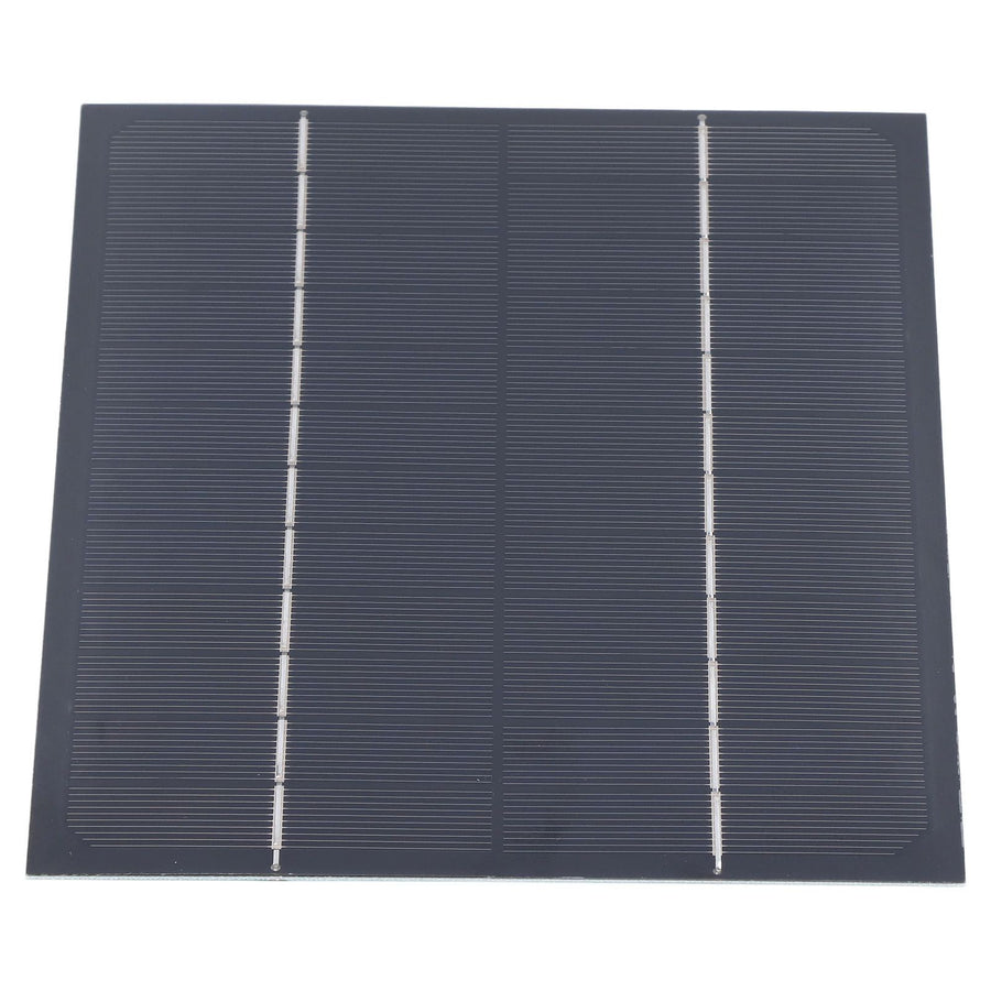 Solar Panel Waterproof 6W 12V DIY Solar Panel for Solar Toys/Lights/Displays Scientific Projects