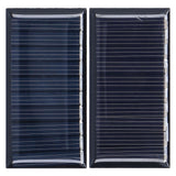 2Pcs Mini Solar Panels 0.25W 5V Portable Mini Polycrystalline Silicon Weatherproof Durable Widely Used Mini Solar Cell - Front View