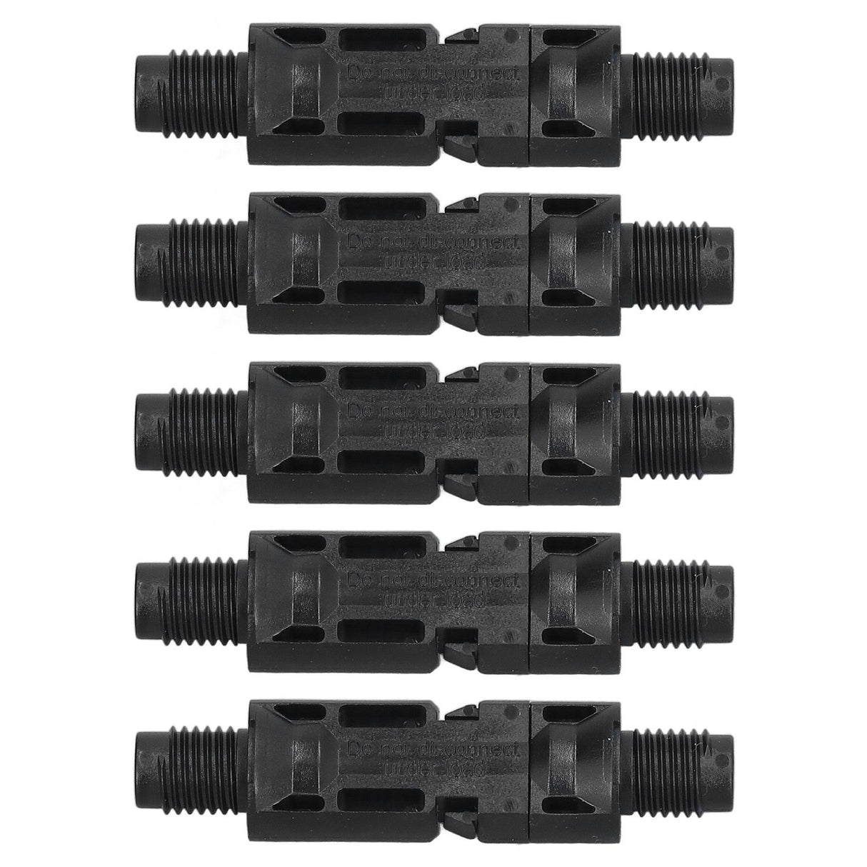 5 Sets Solar Branch Connectors UV Protection Male Female Header Board End Connector(PV-BMC（1000V） )