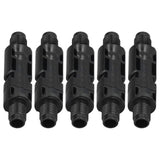 5 Sets Solar Branch Connectors UV Protection Male Female Header Board End Connector(PV-BMC（1000V） )