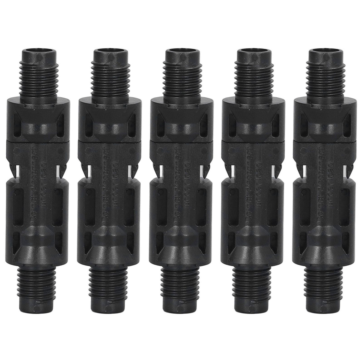 5 Sets Solar Branch Connectors UV Protection Male Female Header Board End Connector(PV-BMC（1000V） )