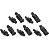 5 Sets Solar Branch Connectors UV Protection Male Female Header Board End Connector(PV-BMC（1000V） ) - Rear View