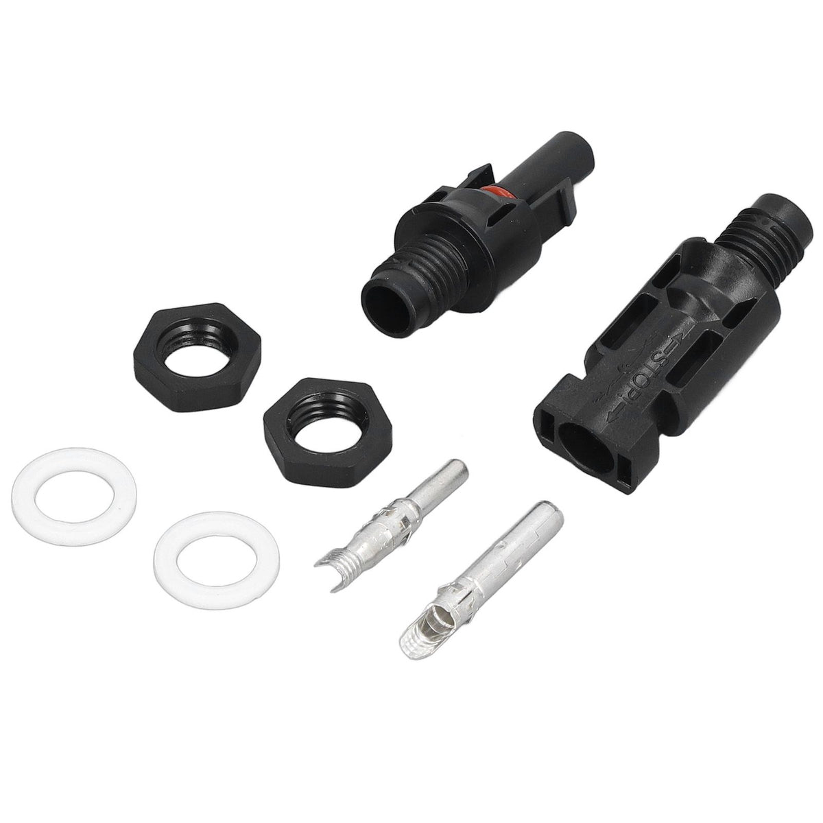 5 Sets Solar Branch Connectors UV Protection Male Female Header Board End Connector(PV-BMC（1000V） )