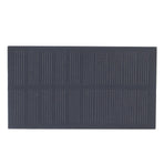 Small Solar Panel Monocrystalline Silicon Portable Solar Cell Module for 3.7V Batteries Charging 1W 5V