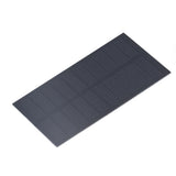 Small Solar Panel Monocrystalline Silicon Portable Solar Cell Module for 3.7V Batteries Charging 1W 5V - Side View