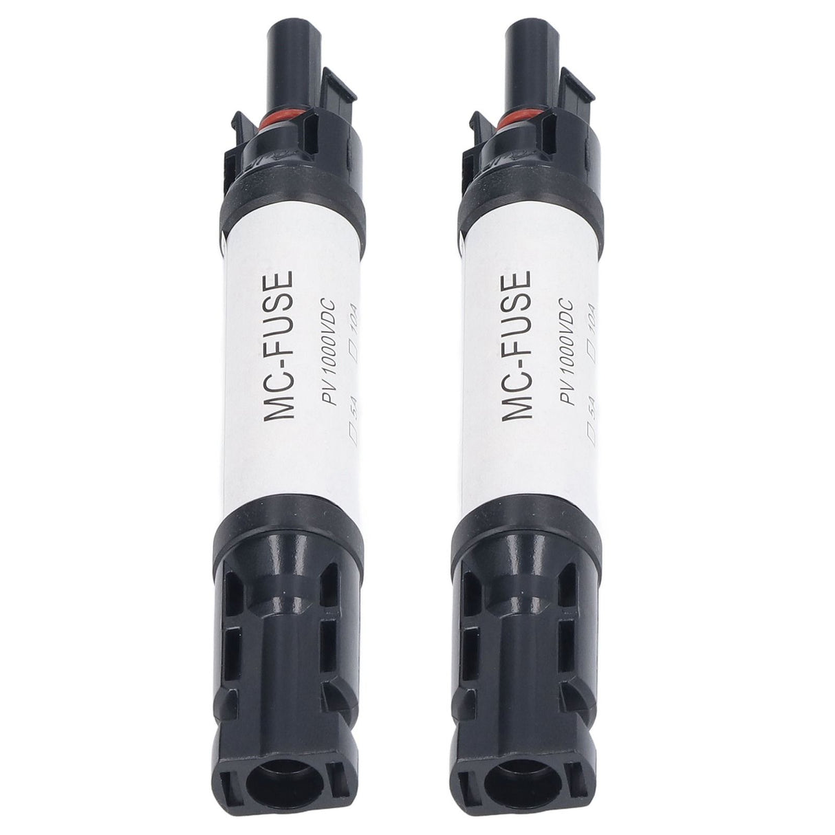 2Sets Solar PV Connectors Set IP68 Waterproof Anti UV 1000V Solar Built in Fuse Connector for Solar Cables/Controllers30A