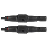 2Pcs Solar PV Connectors 1500V Heat Resisting Reusable PV Fuse Connector for Solar Panel Connection30A
