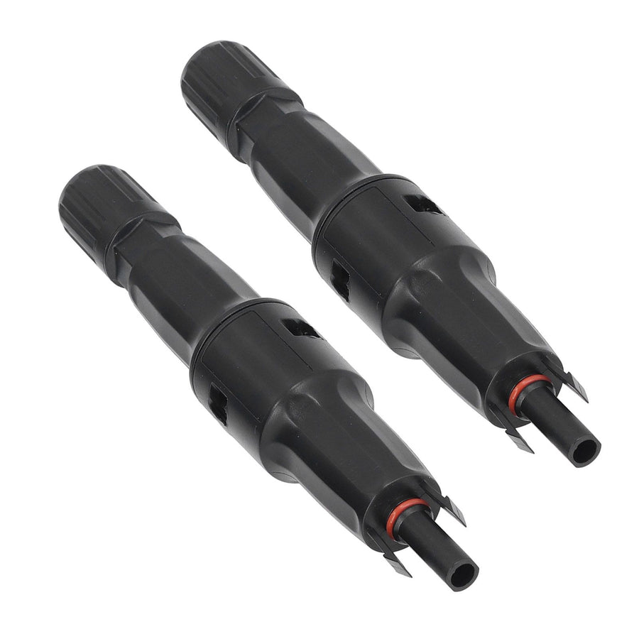 2Pcs Solar PV Connectors 1500V Heat Resisting Reusable PV Fuse Connector for Solar Panel Connection30A