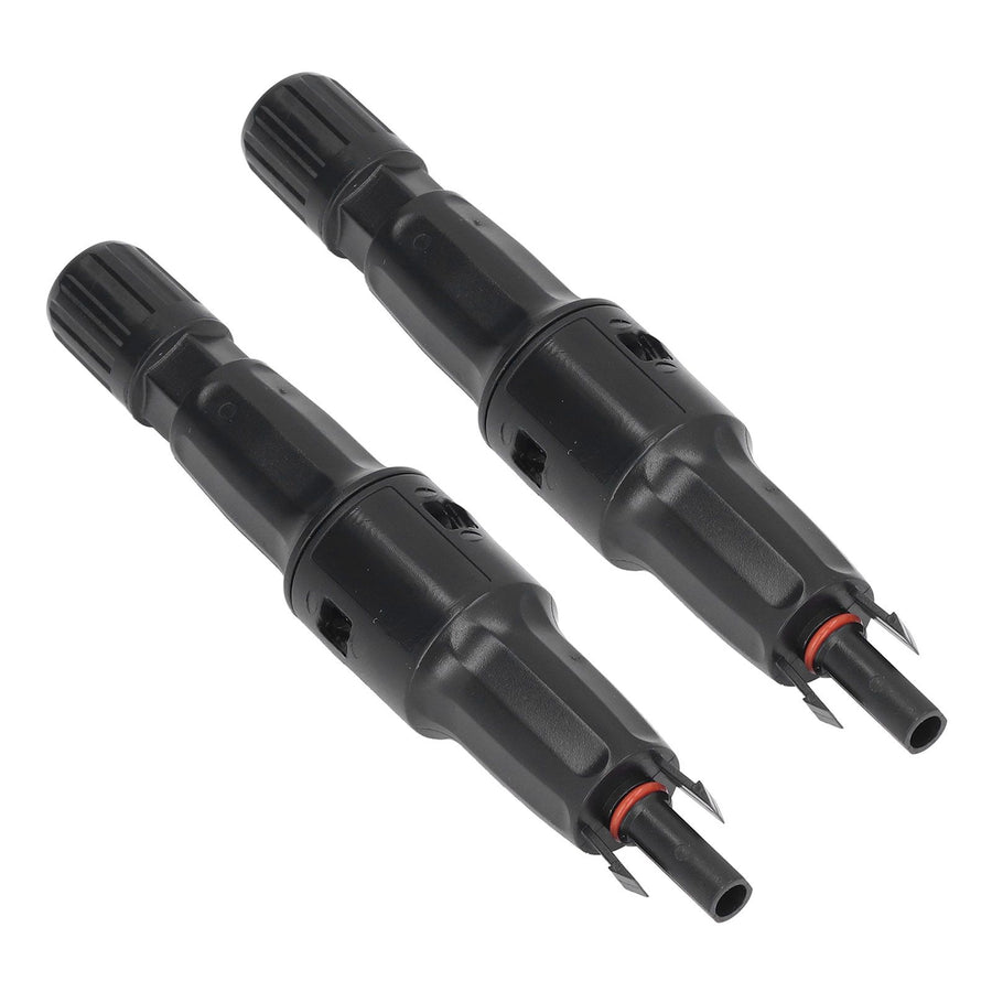 2Pcs Solar PV Connectors 1500V Heat Resisting Reusable PV Fuse Connector for Solar Panel Connection30A