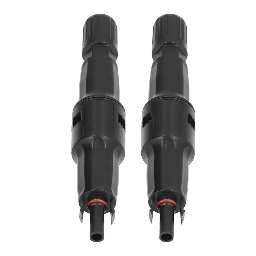2Pcs Solar PV Connectors 1500V Heat Resisting Reusable PV Fuse Connector for Solar Panel Connection30A