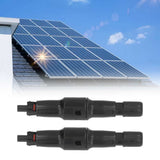 2Pcs Solar PV Connectors 1500V Heat Resisting Reusable PV Fuse Connector for Solar Panel Connection30A - Extra Image