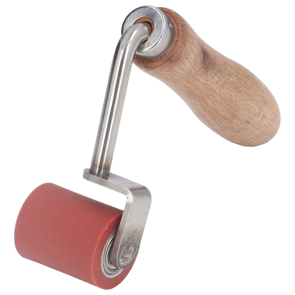 Silicone Seam Roller Approx 1.7in Wide 75° Wear Resistant Durable Double Direction Bearing Ergonomic Handle Seam Roller