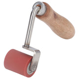 Silicone Seam Roller Approx 1.7in Wide 75° Wear Resistant Durable Double Direction Bearing Ergonomic Handle Seam Roller