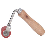 Silicone Seam Roller Approx 1.7in Wide 75° Wear Resistant Durable Double Direction Bearing Ergonomic Handle Seam Roller