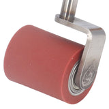 Silicone Seam Roller Approx 1.7in Wide 75° Wear Resistant Durable Double Direction Bearing Ergonomic Handle Seam Roller - Extra Image