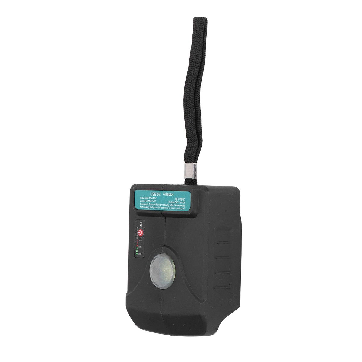 Battery Adapter Converter Conversion Kit Dock Power Connector USB for Charging 18V‑21V
