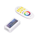 LED Controller DC524V 2.4G Quad Group Touch LED Strip Light Strip RGB Controller Compatible with MILIGHT