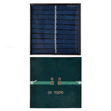 2Pcs Mini Solar Panel Portable Encapsulated Cell Epoxy Flexible DIY Use 0.7W 5V 0‑140mA - Front View