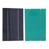 4.2W 18V Polysilicon Solar Panels Portable Mini Polysilicon Solar Charger Panel for Low Power Appliances
