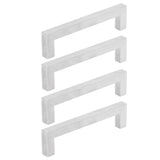 4Set Cabinet Handles 201 Stainless Steel Cupboard Pulls for Furniture Doors Desk Drawers12x12x96 - Extra Image