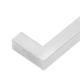 4Set Cabinet Handles 201 Stainless Steel Cupboard Pulls for Furniture Doors Desk Drawers12x12x96 - Extra Image