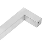 4Set Cabinet Handles 201 Stainless Steel Cupboard Pulls for Furniture Doors Desk Drawers12x12x96 - Extra Image