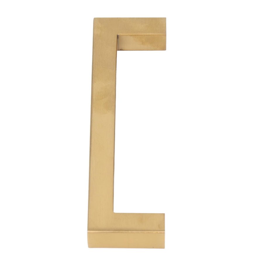 4 Sets Cabinet Door Handle Golden Stainless Steel Wardrobe Handles Replacement Kitchen Cupboard Pull12x12x96mm