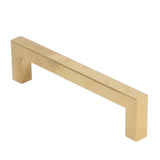 4 Sets Cabinet Door Handle Golden Stainless Steel Wardrobe Handles Replacement Kitchen Cupboard Pull12x12x128mm