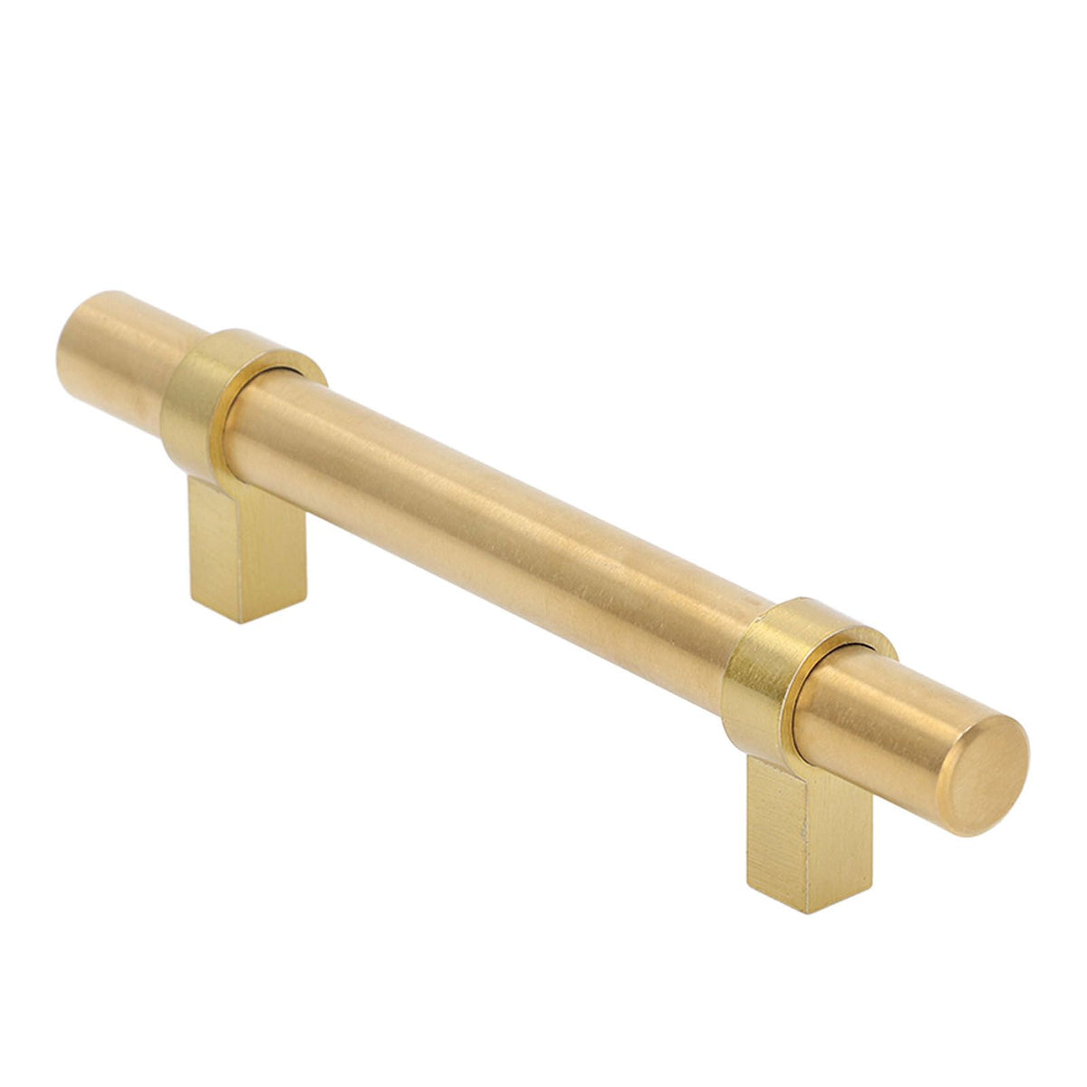 10pcs Cabinet Handles Stainless Steel Modern Hollow Tube Drawer Bar Pulls for Door Wardrobe Kitchen BathroomHole Distance 96mm