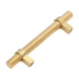 10pcs Cabinet Handles Stainless Steel Modern Hollow Tube Drawer Bar Pulls for Door Wardrobe Kitchen BathroomHole Distance 96mm - Low Angle