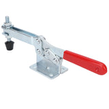 Toggle Clamp 230kg Clamping Force High Efficiency Horizontal Quick Release Toggle Clamp with Plastic Handle for Welding - Front View