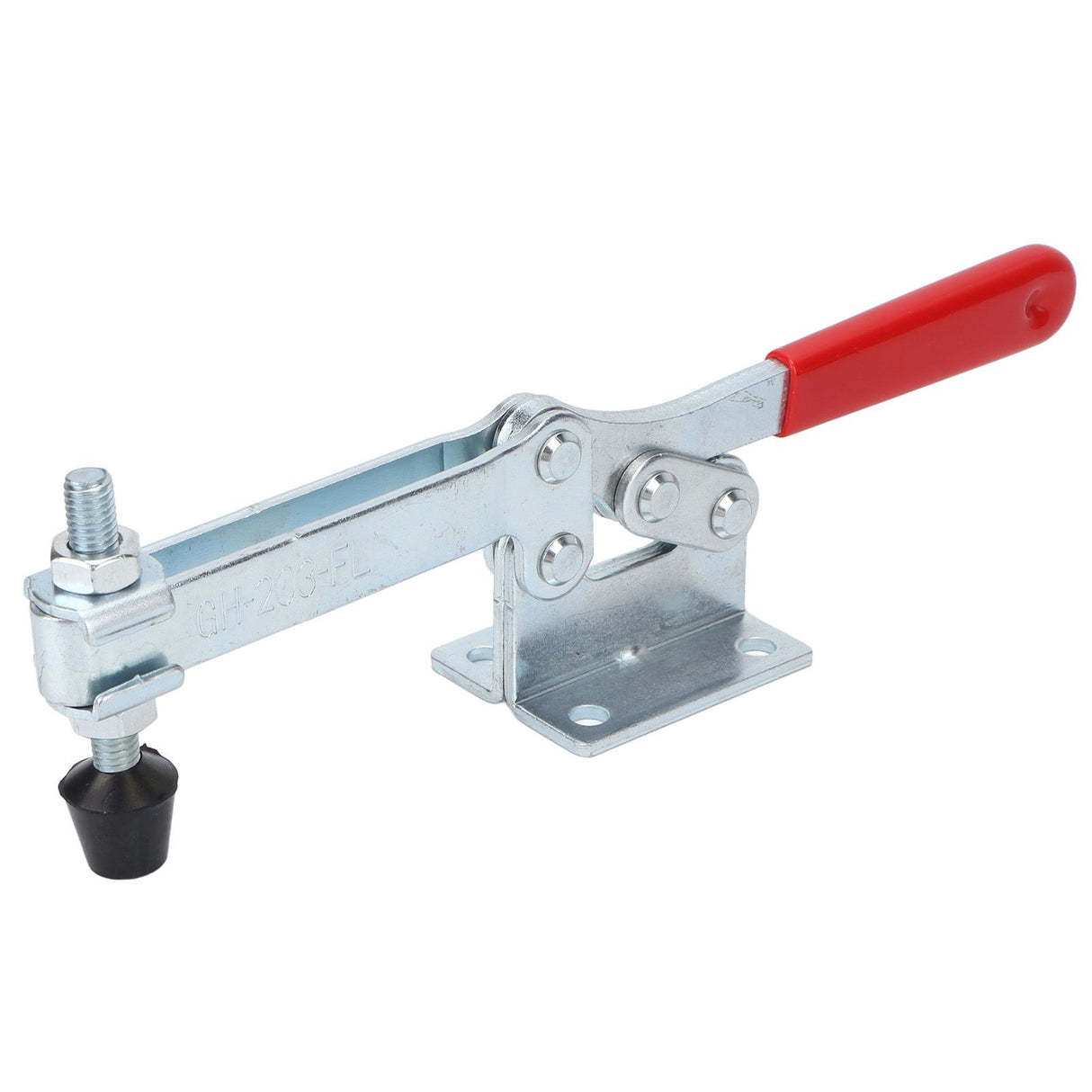 Toggle Clamp 230kg Clamping Force High Efficiency Horizontal Quick Release Toggle Clamp with Plastic Handle for Welding