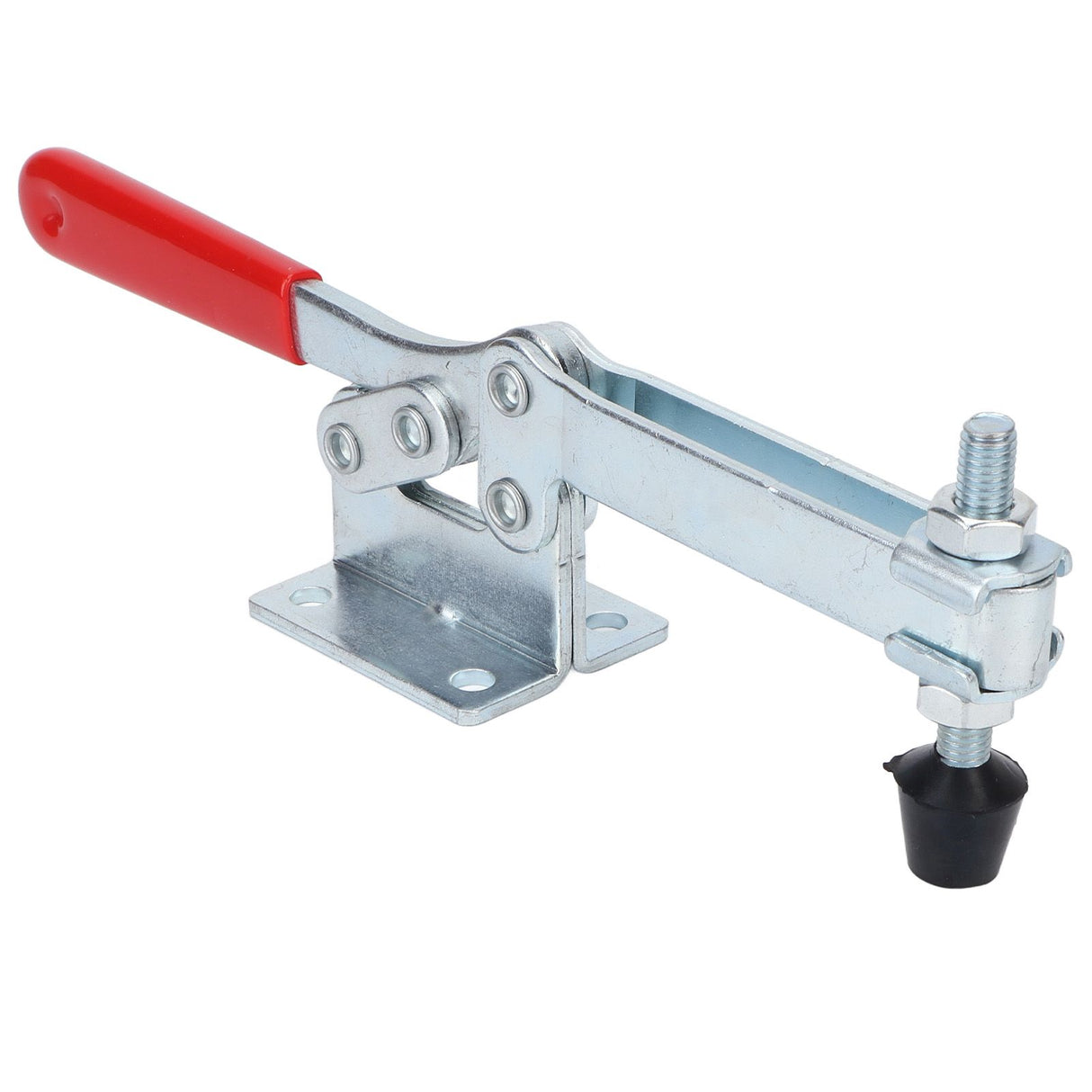 Toggle Clamp 230kg Clamping Force High Efficiency Horizontal Quick Release Toggle Clamp with Plastic Handle for Welding
