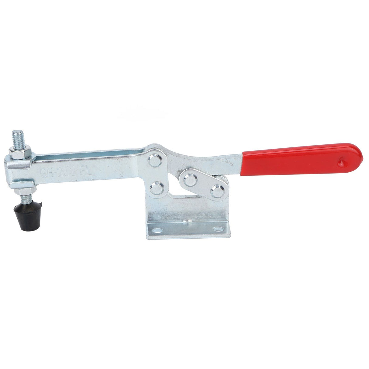 Toggle Clamp 230kg Clamping Force High Efficiency Horizontal Quick Release Toggle Clamp with Plastic Handle for Welding