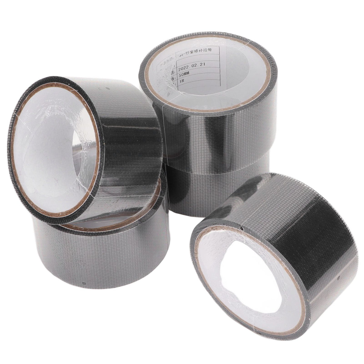 5 Roll Window Screen Repair Tape Self Adhesive Mesh Tape Acrylic Insect Proof Mesh Tape for Courtyard