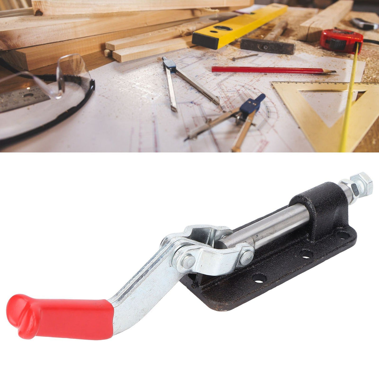 Push Pull Toggle Clamp Stable Clamping Force Quick Fixing Fixture for Heavy Duty Welding Equipment Installation36330M