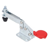 Quick Release Toggle Clamp Multifunctional Horizontal Heavy Duty Toggle Clamps for Woodworking Machine Operation - Rear View