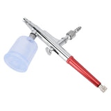 Paint Airbrush G1/8 DIY Airbrush Kit with Connector and Wrench for Home Decoration Model Printing - Side View