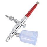 Paint Airbrush G1/8 DIY Airbrush Kit with Connector and Wrench for Home Decoration Model Printing - 45-Degree Angle