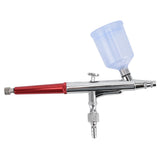 Paint Airbrush G1/8 DIY Airbrush Kit with Connector and Wrench for Home Decoration Model Printing - Rear View