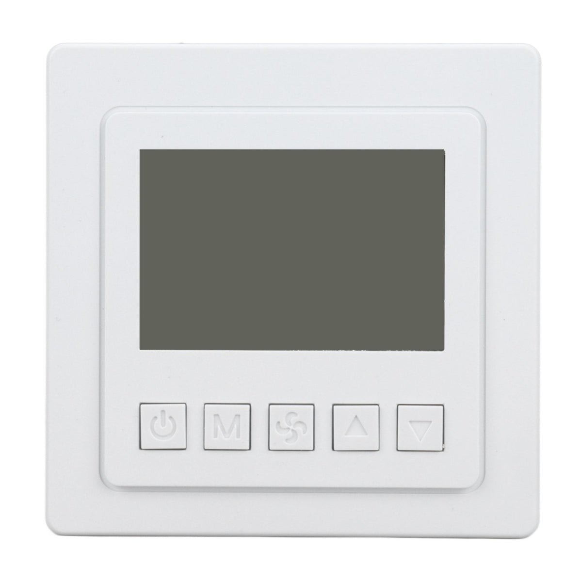 Air Conditioning Thermostat 5℃ To 35℃ ±1℃ High Accuracy Temperature Controller with Large LCD Display for Dining Room
